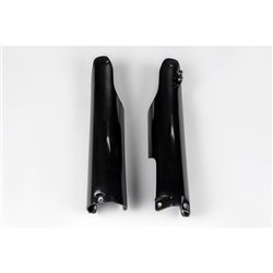 UFO YAMAHA FORK SLIDER PROTECTORS YZ125/250 05-07/YZF250/450 05-07 BLK