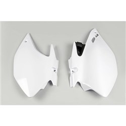 UFO YAMAHA SIDE PANELS WR250F 07-14/450F 07-11 WHT
