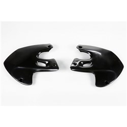 /UFO SUZUKI RADIATOR SHROUDS RM125/250 99-00 BLK
