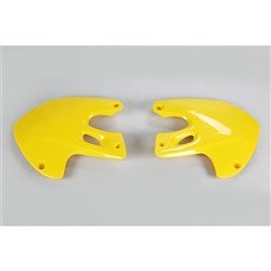 /UFO SUZUKI RADIATOR SHROUDS RM125/250 99-00 YEL