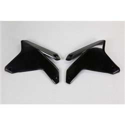 UFO SUZUKI RADIATOR SHROUDS RMZ450 05-06 BLK # [ONC01]
