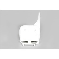 UFO SUZUKI FRONT NO. PLATE RM60 03-04 WHT # [ONC01]