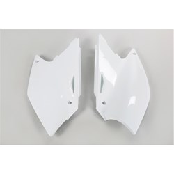 /UFO SUZUKI SIDE PANELS RMZ250 04-06 WHT