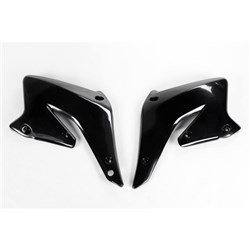 /UFO SUZUKI RADIATOR SHROUDS RMZ250 04-06 BLK