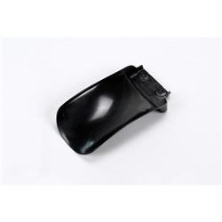 UFO SUZUKI REAR SHOCK MUD PLATE RMZ250 04-07 (BLK)