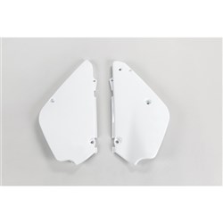 /UFO SUZUKI SIDE PANELS RM80/85 00-25 (WHT)