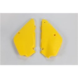/UFO SUZUKI SIDE PANELS RM80/85 00-25 (YEL)