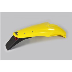 /UFO SUZUKI REAR FENDER WITH T/LIGHT DRZ400 00-25 YEL