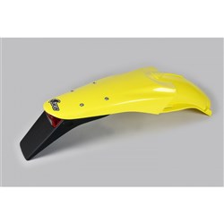 UFO SUZUKI REAR FENDER WITH T/LIGHT DRZ400 00-25 (YEL 01-22)