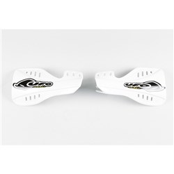 UFO HANDGUARDS SUZUK RMZ450 05-06 WHT # [ONC01]