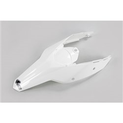 /UFO KTM ONE-PIECE REAR FENDER/SIDE PANELS EXC 08-11 (WHT) (WAS 4021041)