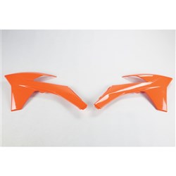 UFO KTM RADIATOR SHROUDS 125/150/250SX 11-12//250/350/450/505SXF 11-12 (ORG 98-18)
