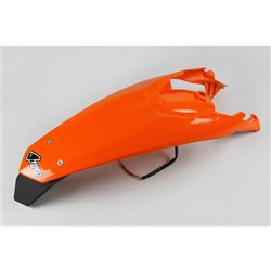 UFO KTM REAR FENDER WITH LED T/LIGHT EXC/SXF 12-15 (ORG 98-18)