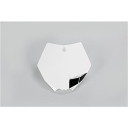 /UFO KTM FRONT NO. PLATE 85SX 13-17 WHT
