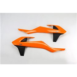 UFO KTM RADIATOR SHROUDS SX/SXF 16 & 18 NO SX250 16 (OEM)