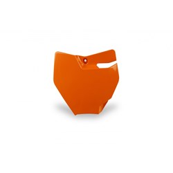 UFO KTM FRONT NO. PLATE 65SX 16-18 (ORG 98-18)
