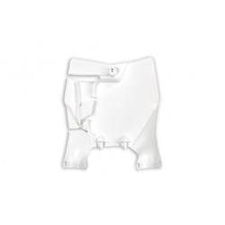 UFO KTM STADIUM FRONT PLATE SXF 16-18/SX125 16-18/SX250 17-18 WHT