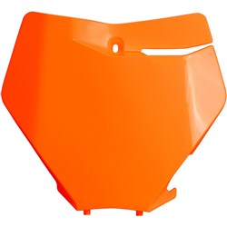 UFO KTM FRONT NO. PLATE SX/SXF 19 (98-18 ORG)