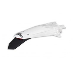 UFO KTM ENDURO REAR FEDNER W/LED EXC/EXC-F 20-23 WHT