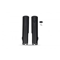 UFO HUSKY FORK SILDER PROTECTORS TC125 FC/TC250 TX/FC/FX300 FC/FX450 23-25 FE250/350/450 TE150/250/300 FE501 24-25 TC150/300 25 BLK