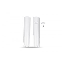 UFO HUSKY FORK SILDER PROTECTORS TC125 FC/TC250 TX/FC/FX300 FC/FX450 23-25 FE250/350/450 TE150/250/300 FE501 24-25 TC150/300 25 WHT