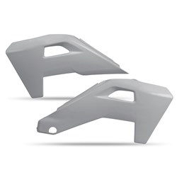 UFO HUSQVARNA RADIATOR COVERS TC125 25 GRY 23-25