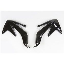 UFO HONDA RADIATOR SHROUDS CRF450X 05-07 BLK