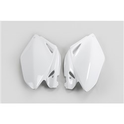 UFO HONDA SIDE PANELS CRF250R S 06-09 WHT