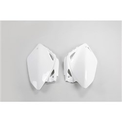 UFO HONDA SIDE PANELS CRF450R 07-08 WHT