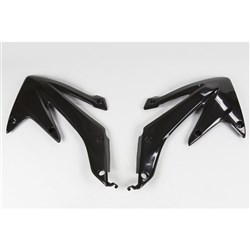 UFO HONDA RADIATOR SHROUDS CRF450X 08-16 BLK
