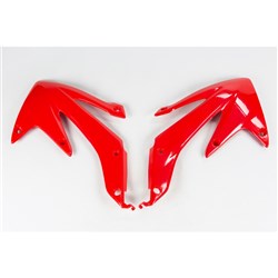 UFO HONDA RADIATOR SHROUDS CRF450X 08-16 (RED 00-18)