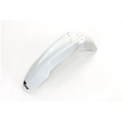 UFO HONDA FRONT FENDER CRF250R 10-13/450R 09-12 WHT #