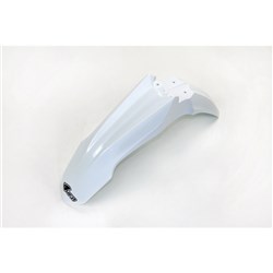 UFO HONDA FRONT FENDER CRF250R 14-17/CRF450R 13-16 WHT