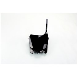 /UFO HONDA FRONT NO. PLATE CRF250R 14-17/CRF450R 13-16 BLK