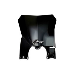 /UFO HONDA STADIUM FRONT NO. PLATE CRF250R 18/CRF450R/RX 17-18 BLK