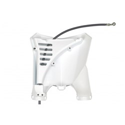 /UFO HONDA STADIUM FRONT NO. PLATE CRF250R 18/CRF450R/RX 17-18 WHT