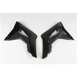 /UFO HONDA RADIATOR SHROUDS CRF250R 18/450R 17-18 BLK