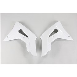UFO HONDA RADIATOR SHROUDS CRF250R 18/450R 17-18 WHT