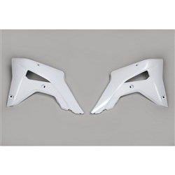 /UFO HONDA RADIATOR SHROUDS CRF450RX 17-18 WHT