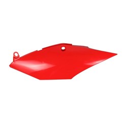 UFO HONDA  L/H SIDE PANEL FOR SINGLE PIPE CRF250R 18/CRF450R/RX 17-18 RED