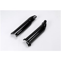 UFO KAWASAKI FORK SLIDER PROTECTORS KX250F 09-22/450F 09-22 BLK