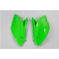 #UFO KX250F 09-12 SIDEPANELS (GRN)