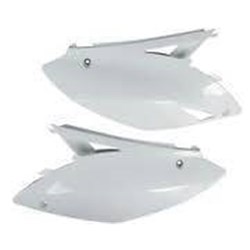 #UFO KX250F 09-12 SIDEPANELS (WHT)