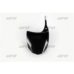 #UFO FRONT NO. PLATE KX250F 09-12 (BLK)