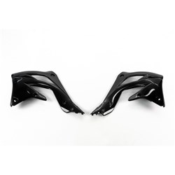 UFO KAWASAKI RADIATOR SHROUDS KX450F 12-15 BLK