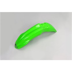 UFO KAWASAKI FRONT FENDER KX250F 13-16/KX450F 13-15 GRN