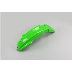 UFO KAWASAKI FRONT FENDER KX85 14-26 KX112 22-26 GRN
