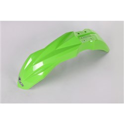 UFO KAWASAKI FRONT FENDER KX250F 2017 /KX450F 16-17 GRN