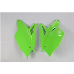 UFO KAWASAKI SIDE PANELS KX250F 17-18/ KX450F 16-18 GRN
