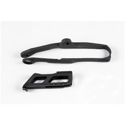 UFO KAWASAKI KIT CHAIN GUIDE/SWINGARM SLIDER KX250F 17-20 /KX450F 16-18 BLK